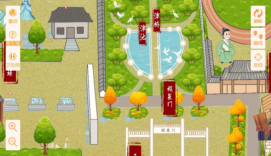 牡丹江手绘地图景区语音讲解导览系统：智慧景区建设的基石